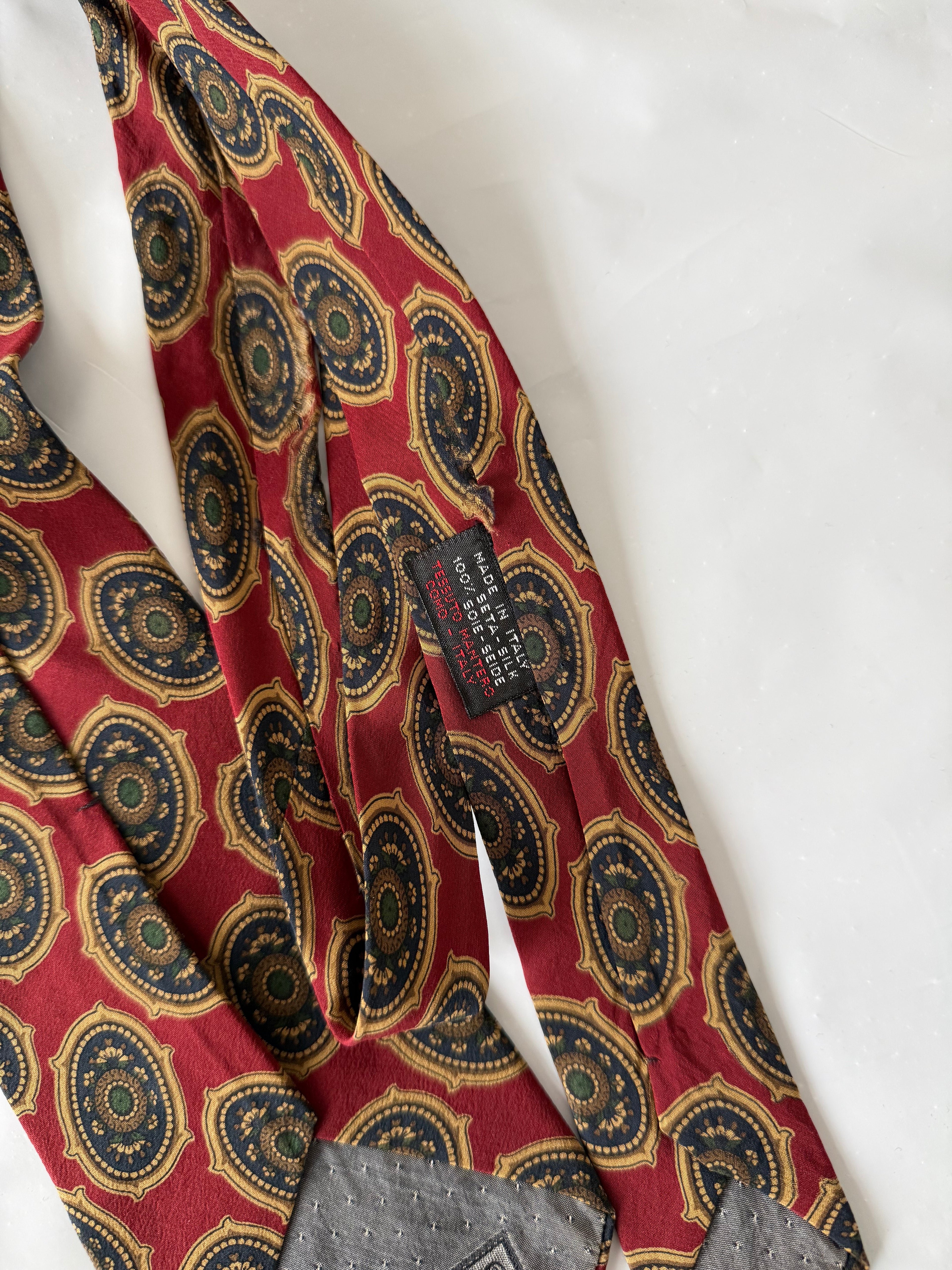 Gianfranco Ferre 1990s Silk Tie