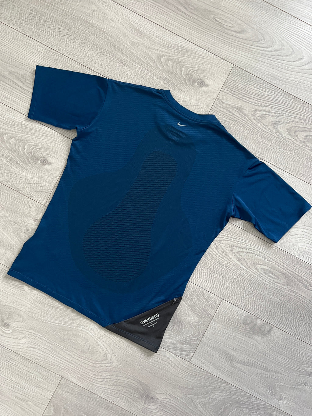 Nike Gyakusou SS14' Dri-Fit Sweat Map Technical T-Shirt Blue - Size S