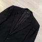 Giorgio Armani 1990s Peaked Lapel Striped Relaxed Suit - Size L Jacket / 34" Waist