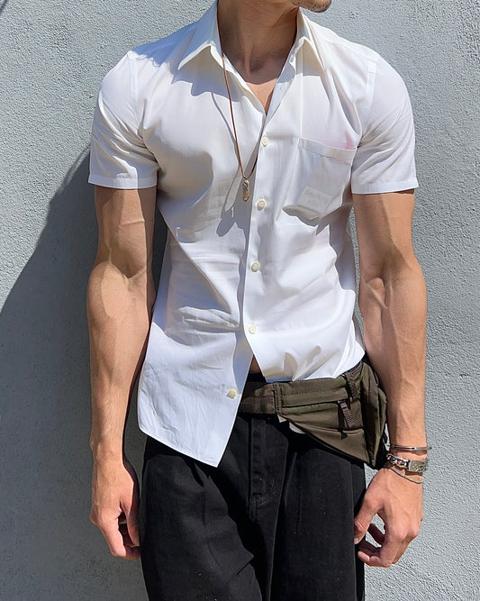 Prada Mainline 2008 White Shirt - Size S