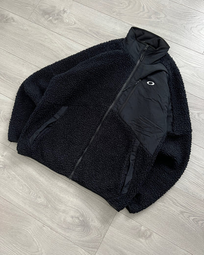 Oakley Nylon Panelled Technical Fleece Jacket - Size M