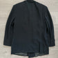 Giorgio Armani 1990s Double Breasted Draped Pleated Wool Suit - Size L Jacket / 32" Waist