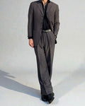 Armani 1990s Pleated Linen Blend Suit - Size S Jacket / 30" Waist