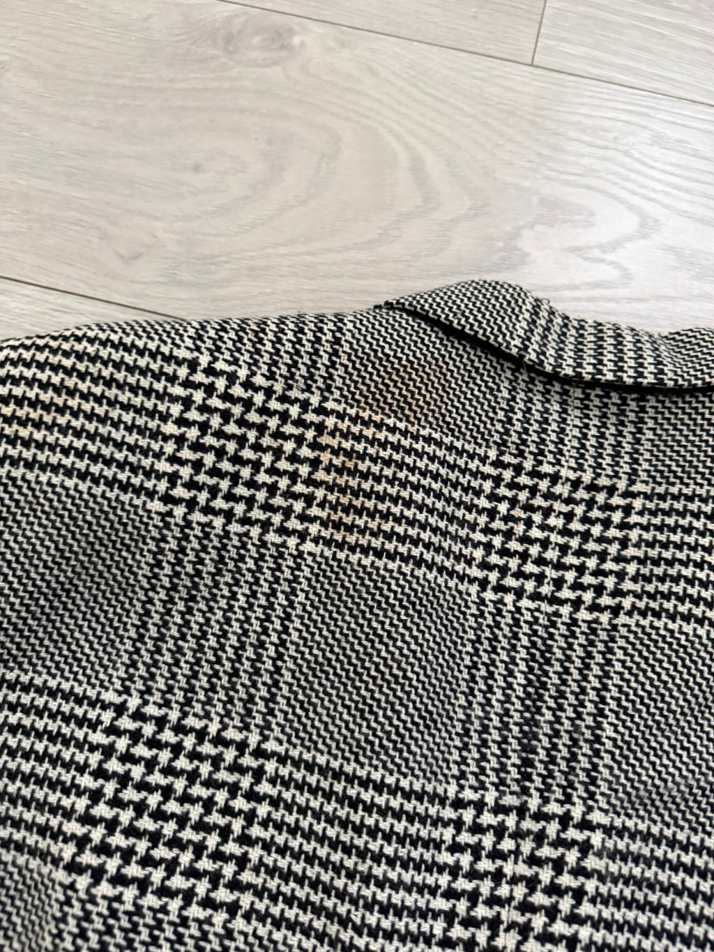 Giorgio Armani Mainline 1980s 2B Check Wool Sport Jacket Blazer  - Size M
