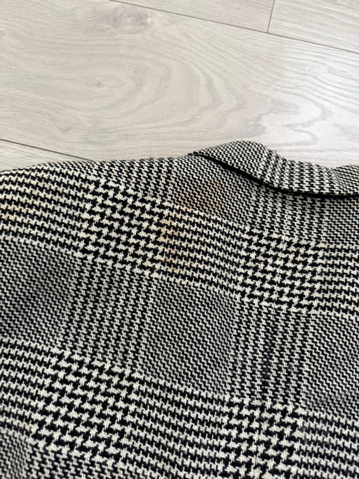Giorgio Armani Mainline 1980s 2B Check Wool Sport Jacket Blazer  - Size M