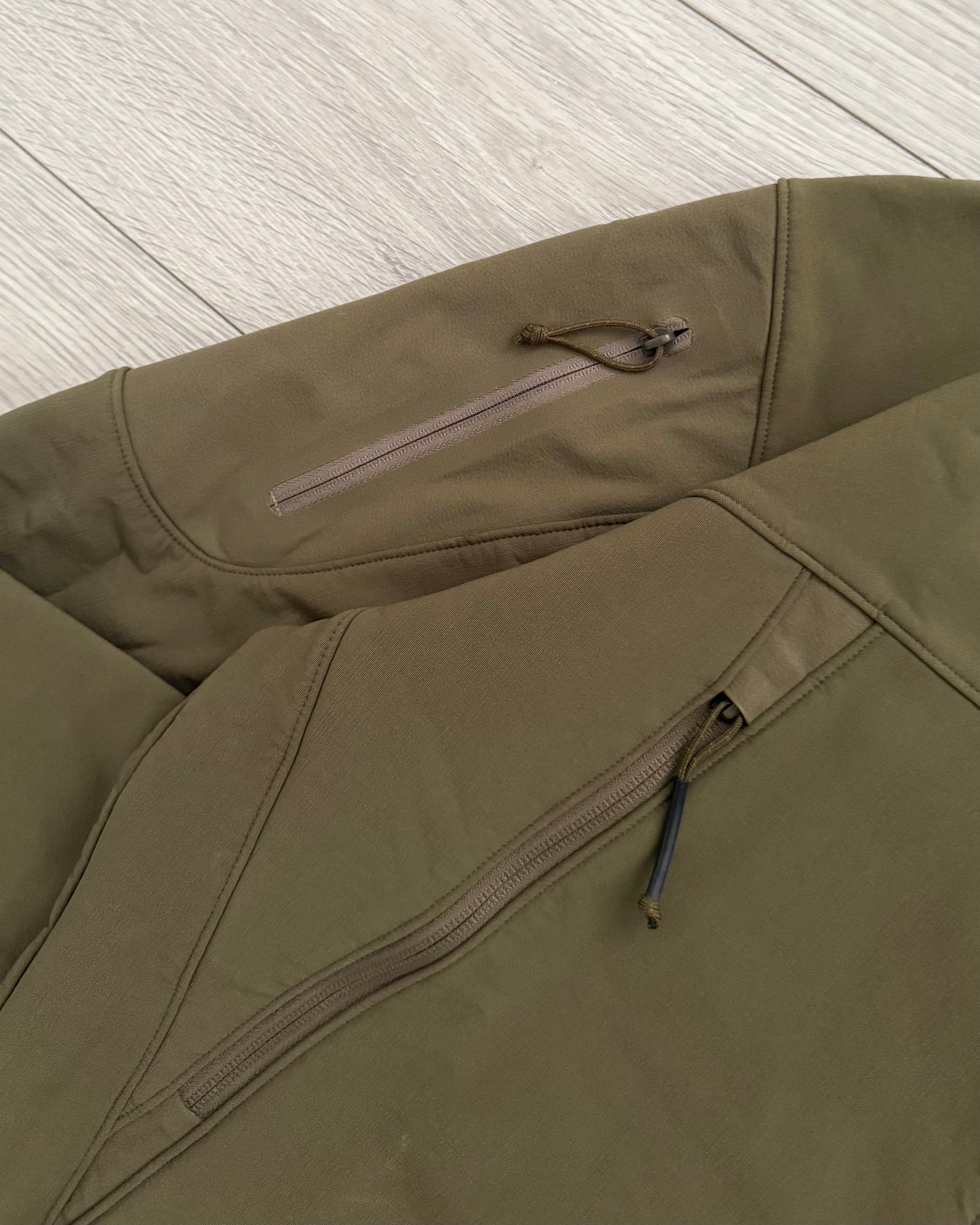 Arcteryx LEAF Gen 1 Bravo Softshell Fleece Lined Utility Jacket Crocodile Green - Size L & XL