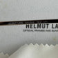 Helmut Lang 1999 Titanium Aviator Sunglasses
