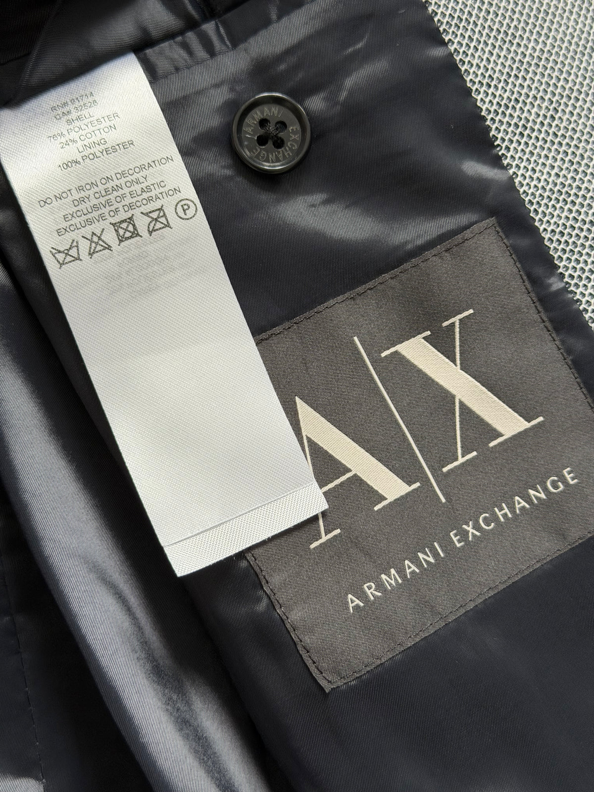 Armani Exchange 2B Split Tone Jacket - Size XS