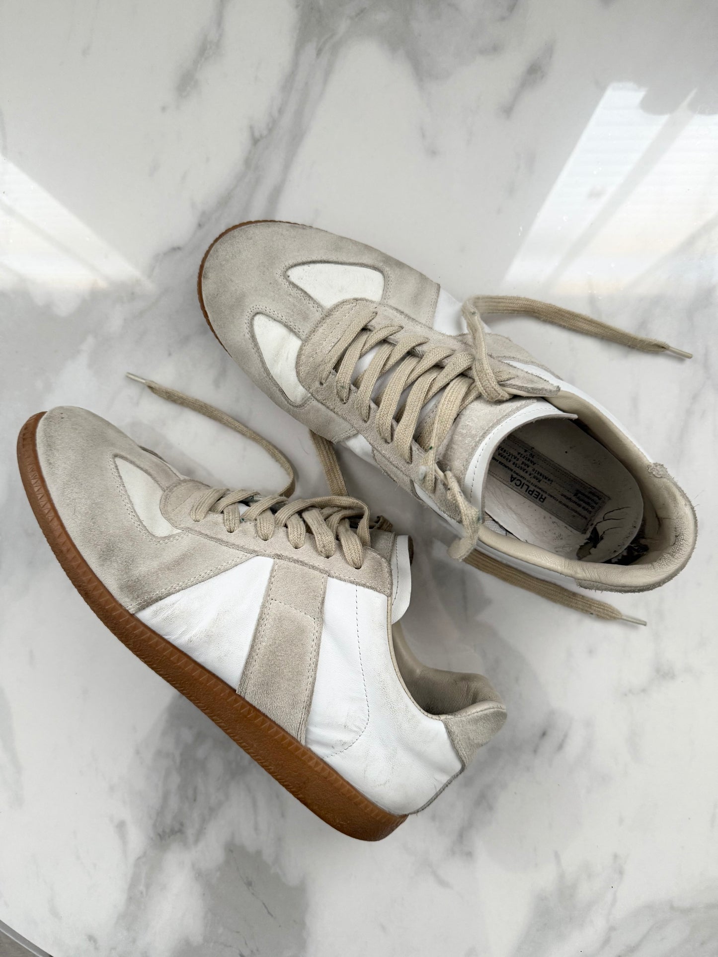 Maison Martin Margiela Authentic 'Replica' Germany Army Trainer GATs - Size UK9/US10/EU43