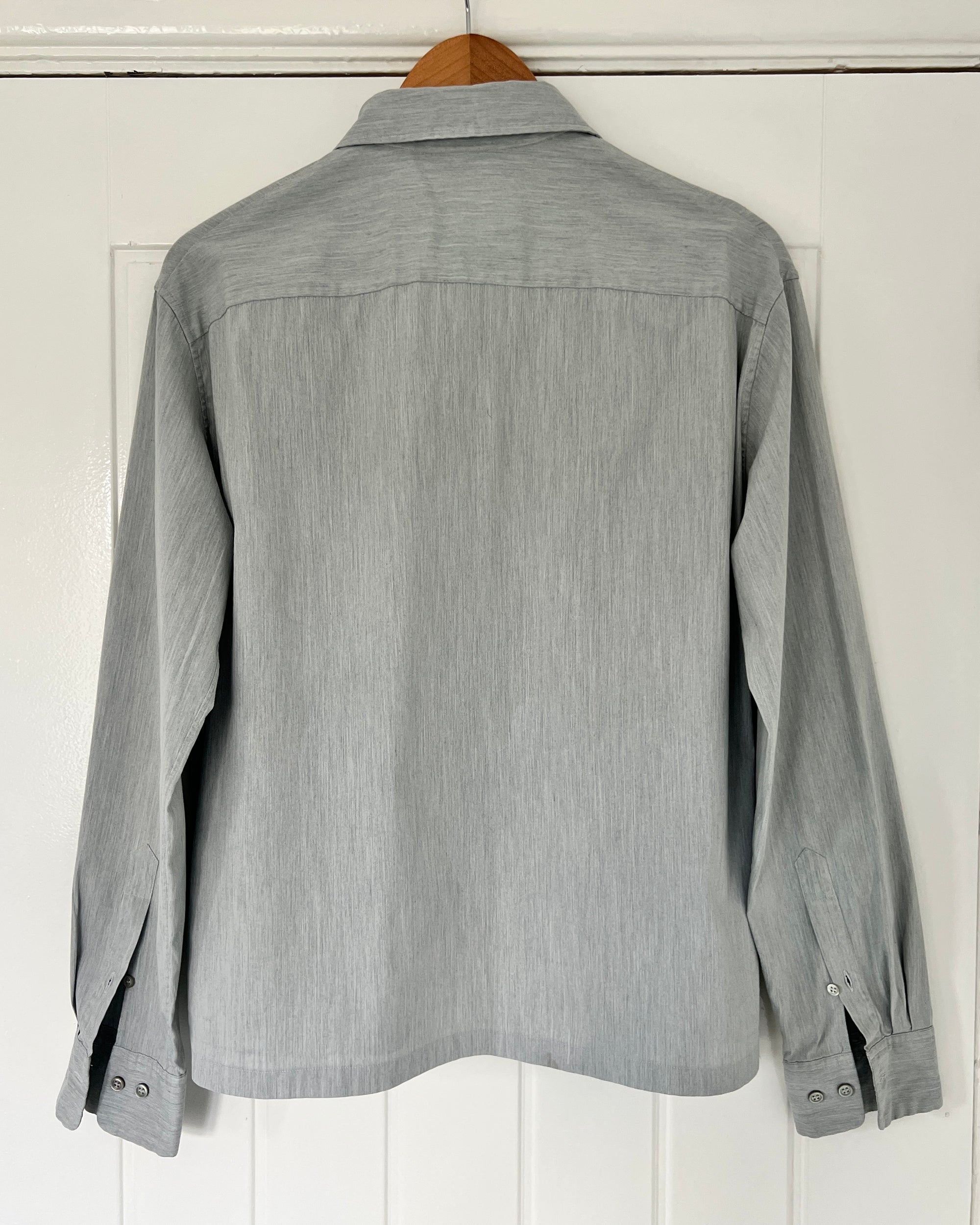 Jil Sander by Raf Simons 00s Zip-Front Shirt Jacket - Size S