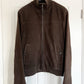 Prada Mainline AW2004 Brown Leather Jacket - Size L