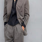 Giorgio Armani 1990s Double Breasted Triple Pleat Wool Suit - Size M Jacket / 32" Waist
