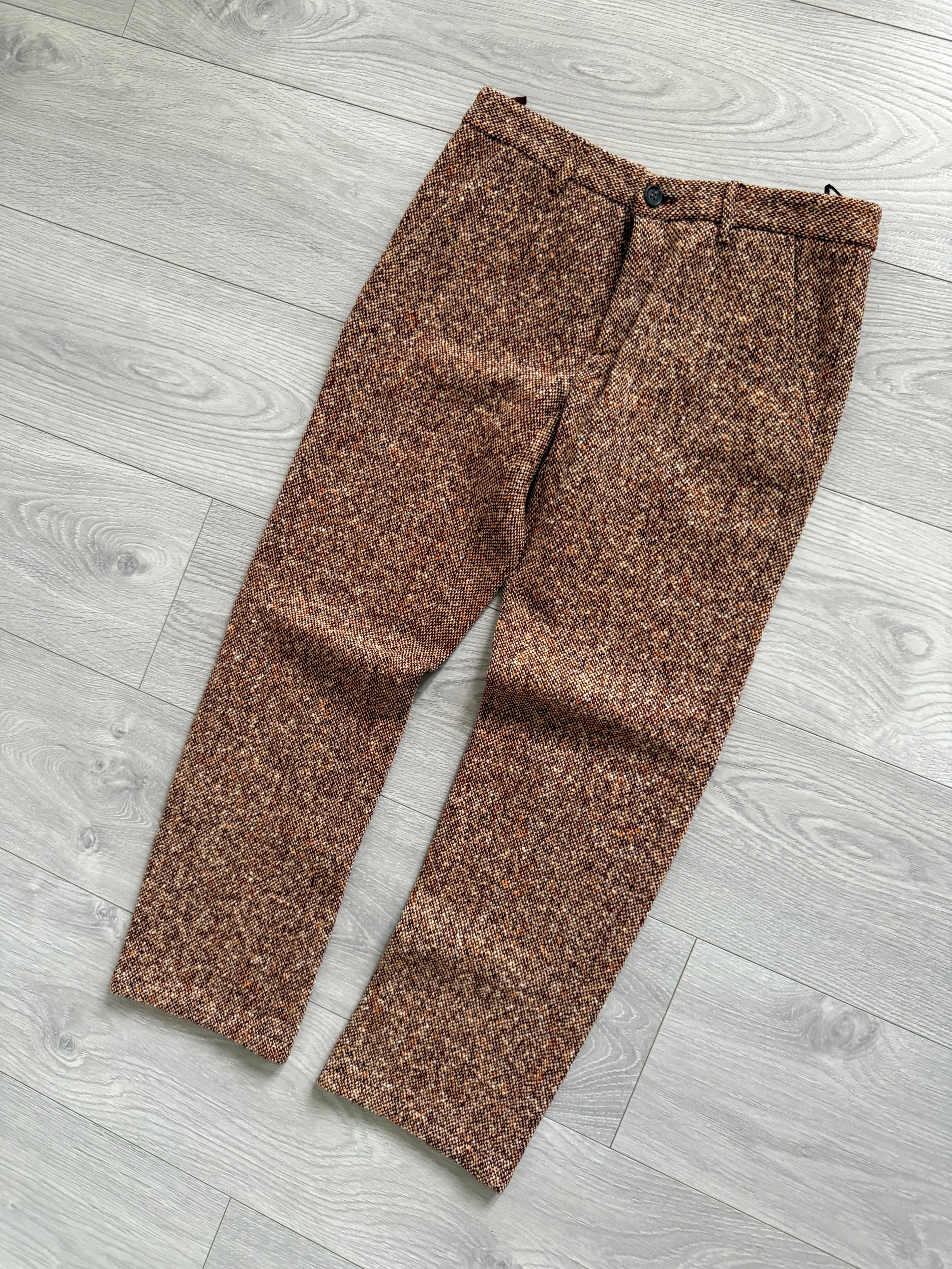 Miu Miu FW2004 Tweed Speckled Pants - Size 28