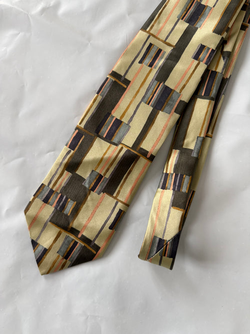 Balmain 1990s Silk Tie