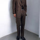 Prada FW2005 Runway Double-Breasted Mohair Wool Suit - Size L Jacket / 34" Waist