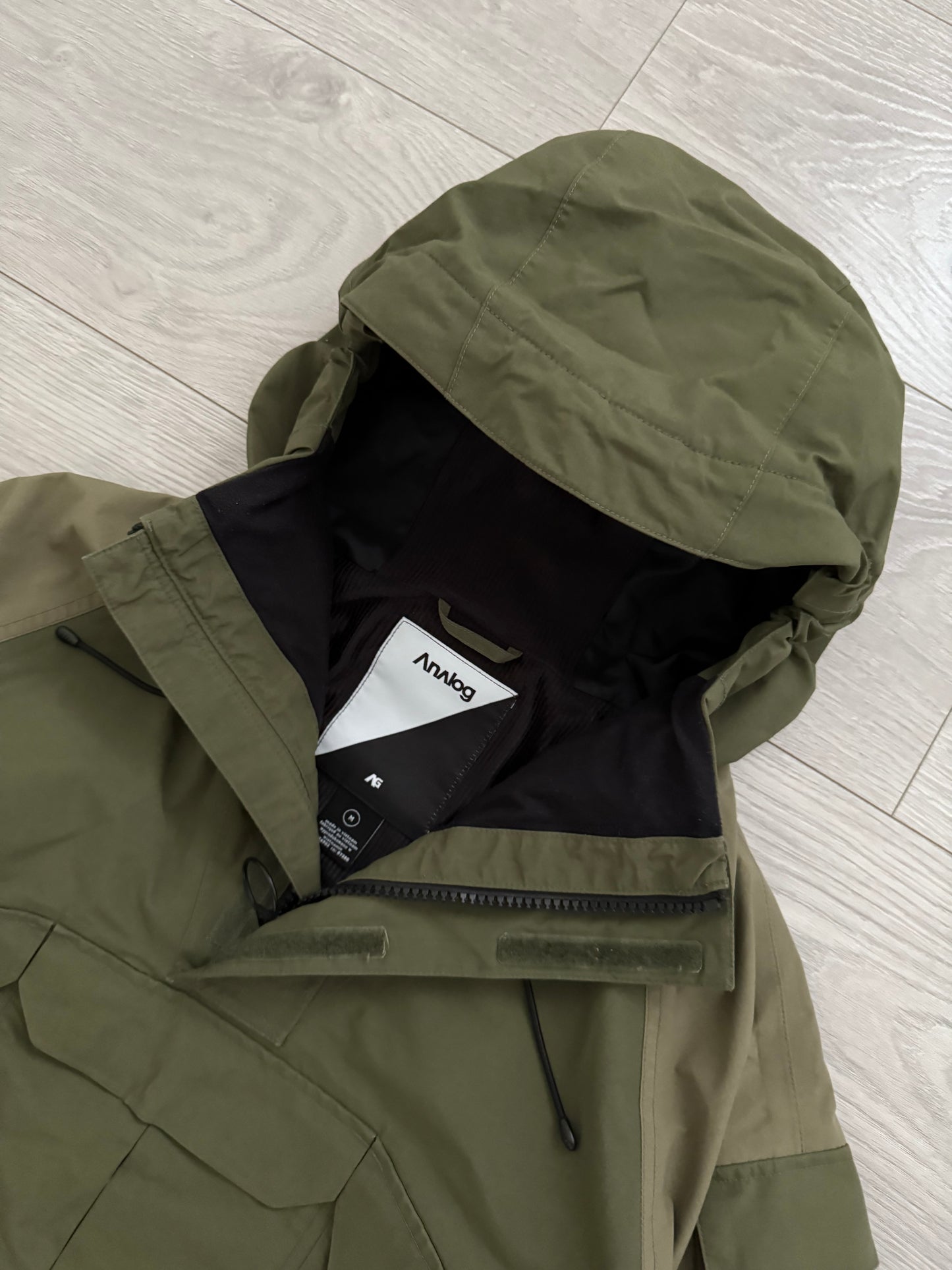 Burton Analog 00s Gore-Tex Military Tactical Waterproof Anorak - Size M