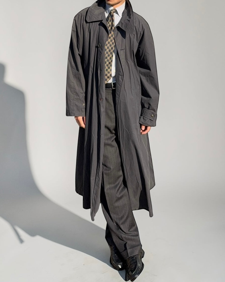 Emporio Armani 1990s Waterproof Trench Coat - Size XL