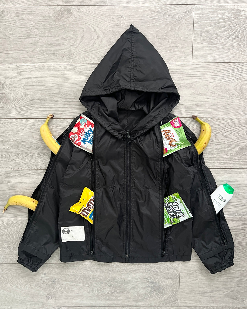 Final Home 1990s Mulit-Pocket Nylon Survival Jacket - Size S