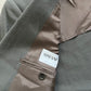 Armani 1990s Pleated Grey Wool Relaxed Suit - L Jacket / 36" Waist
