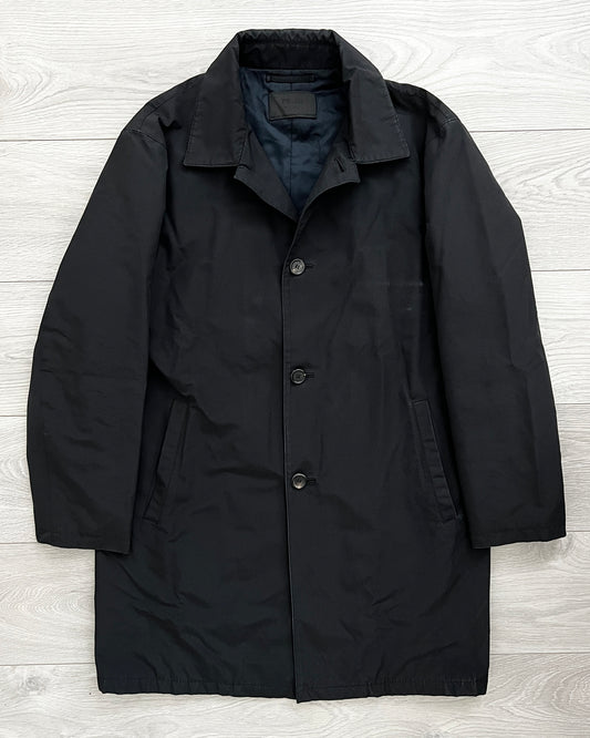 Prada Mainline AW2011 Padded Nylon Coat - Size M