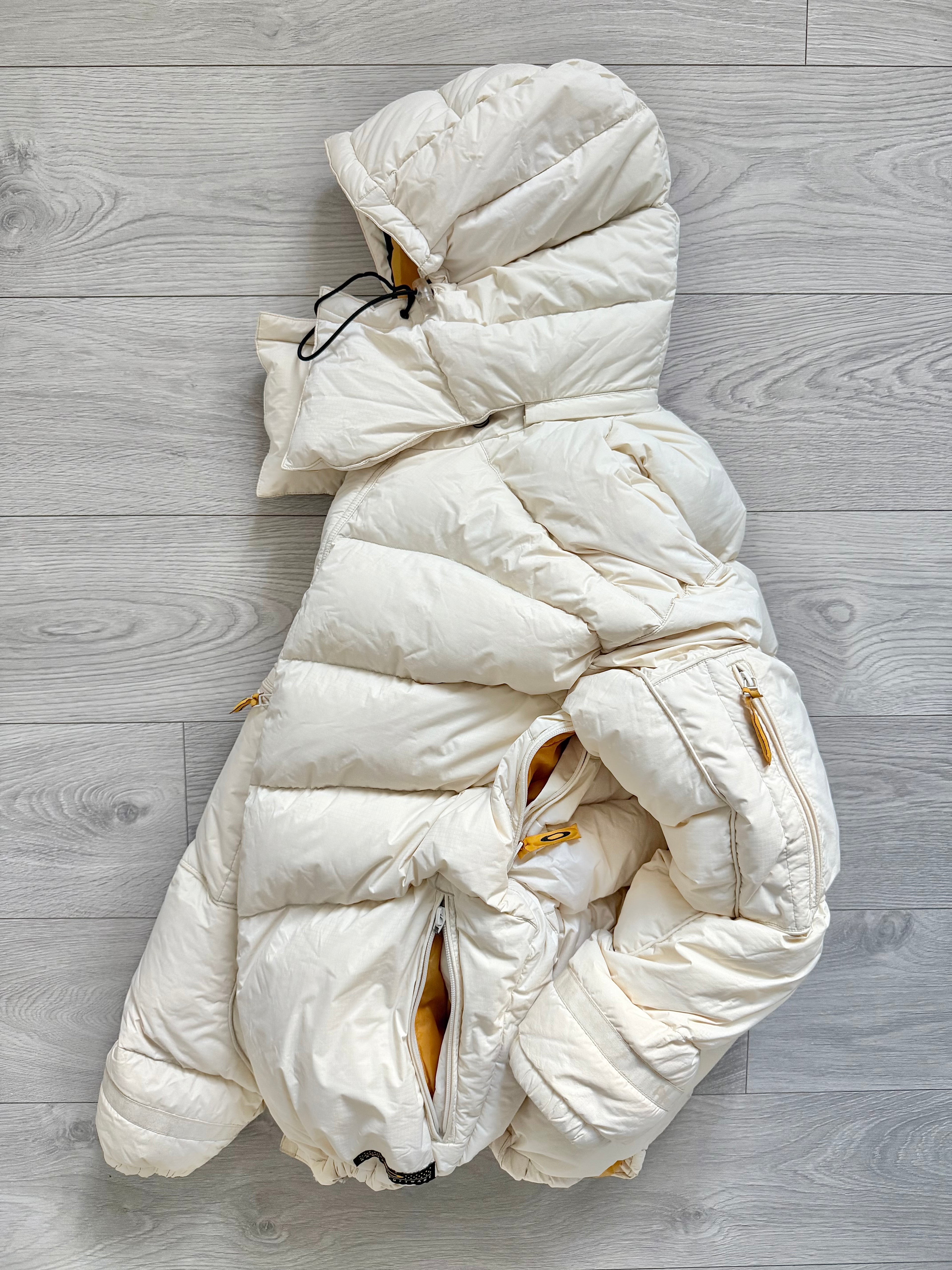 Oakley Software 2006 Technical White Down Puffer Jacket - Size L