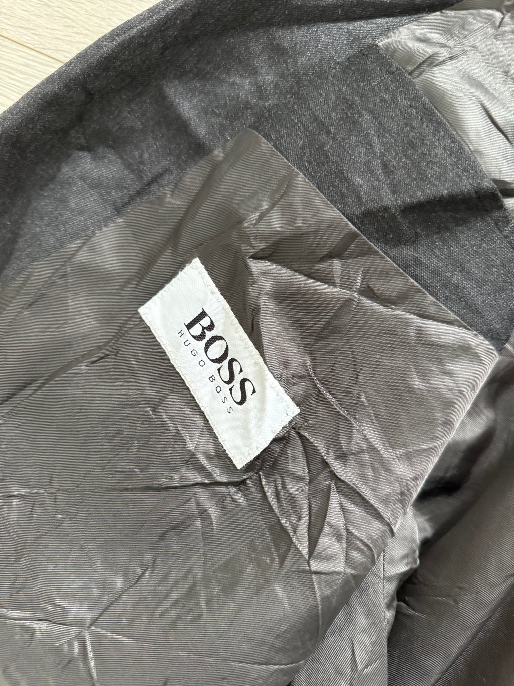 Hugo Boss 1980s 'Al Capone' Double Breasted Peaked Lapel Sports Jacket Blazer - Size S
