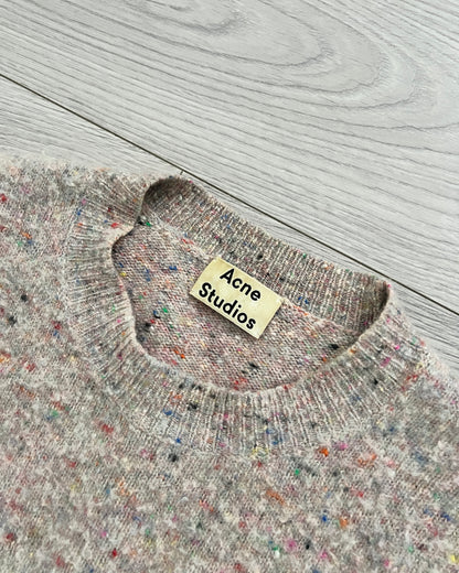 Acne Studios AW15 Peele Donegal Marled Knit Sweater - Size S