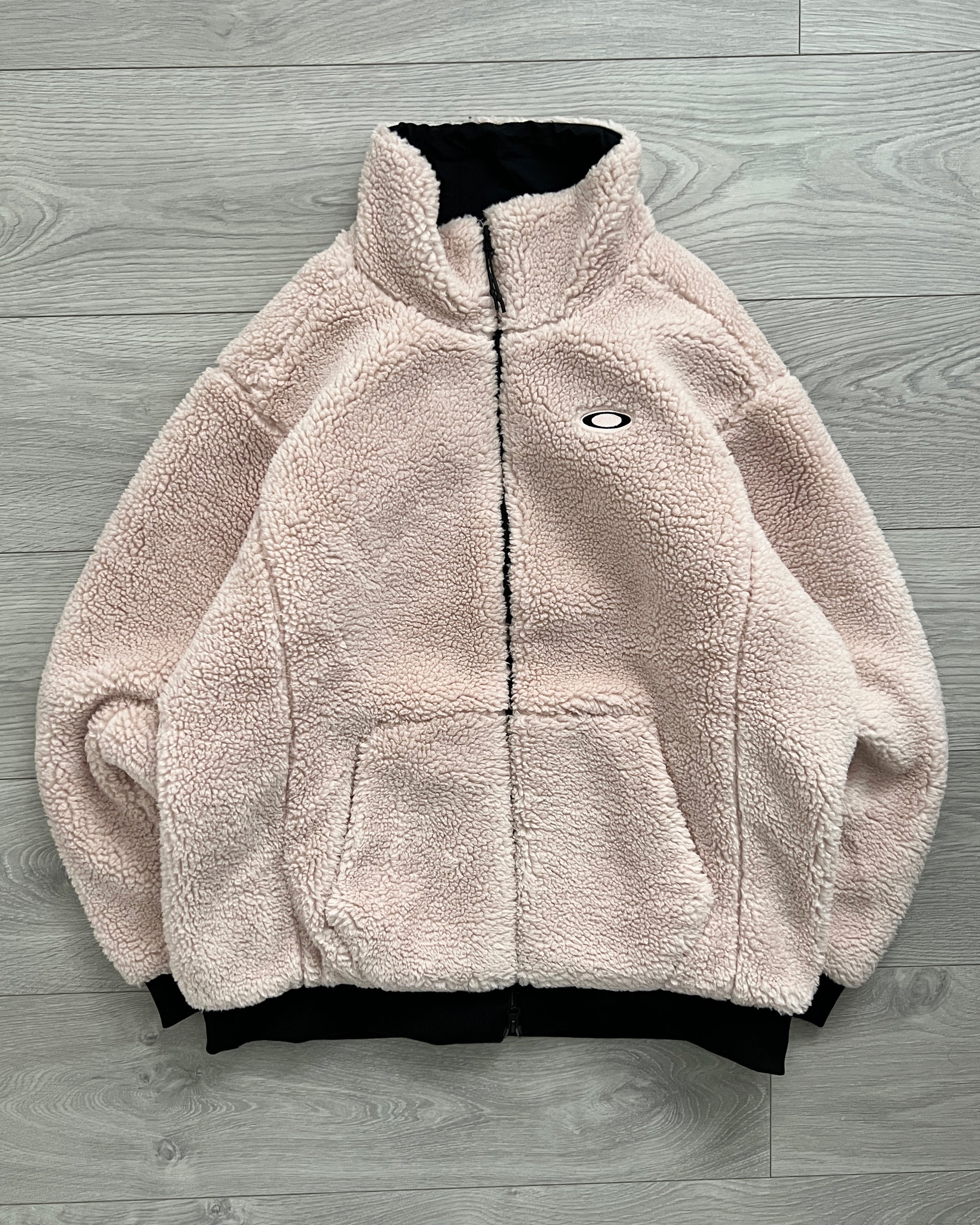 Oakley Boa Light Pink Fleece Jacket - Size M Mens