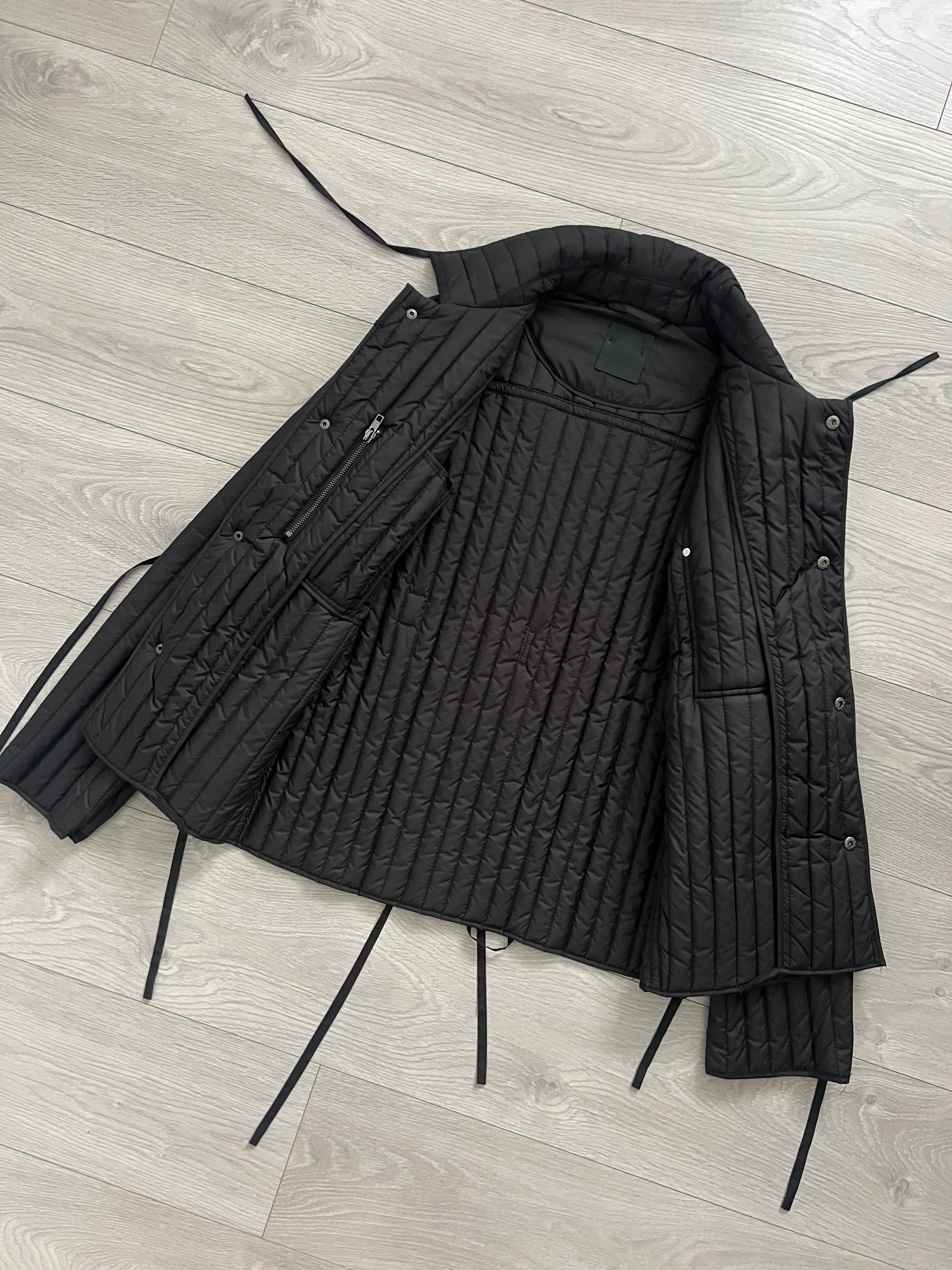 Craig Green SS2015 Quilted Padded Laced Workwear Jacket - Size L