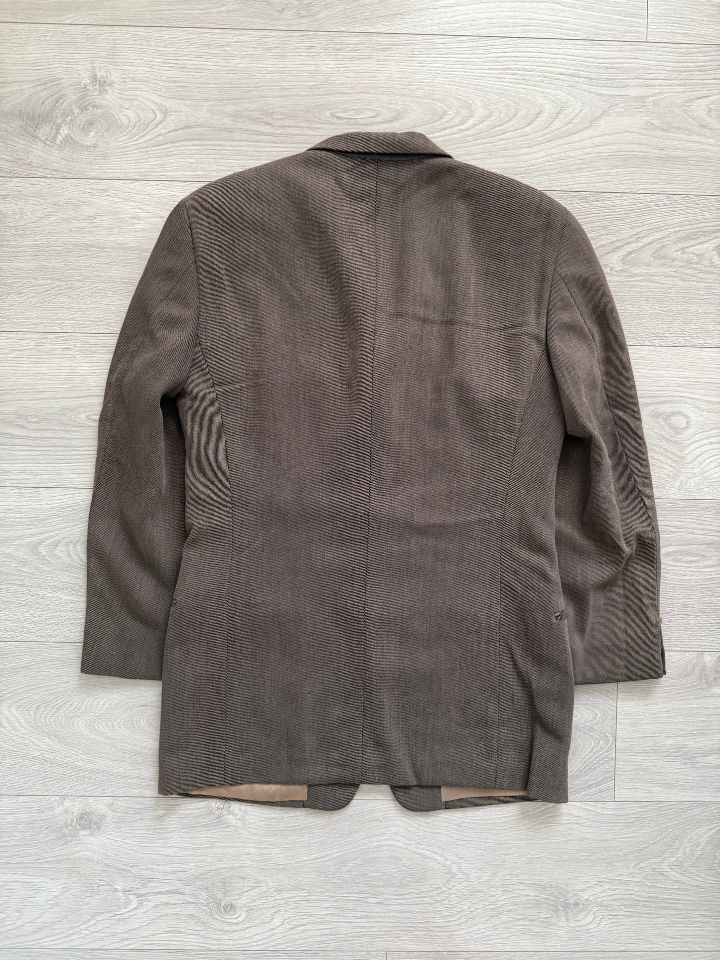 Giorgio Armani 1990s Pleated Wool Suit - Size M Jacket / 30" Waist