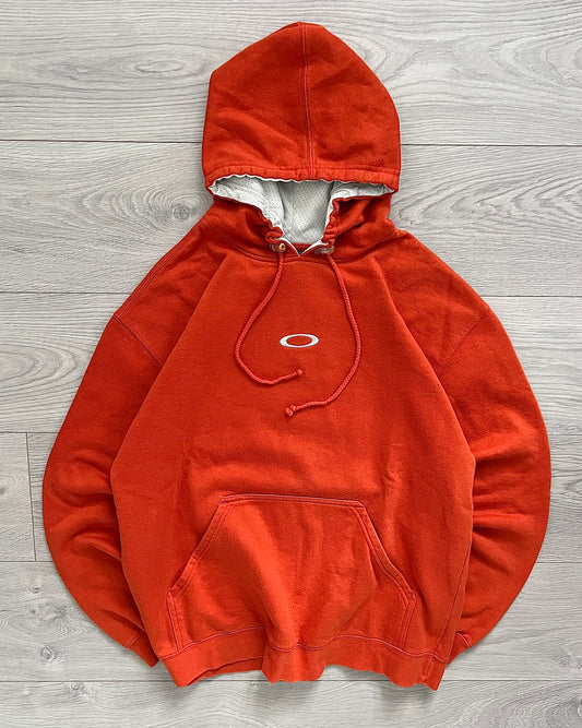 Oakley Software 00s Embroidered Icon Toggle Hoodie - Size S