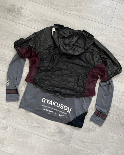 Nike Gyakusou SS2019 Sweat Map Convertible Technical Top Windbreaker - Size M