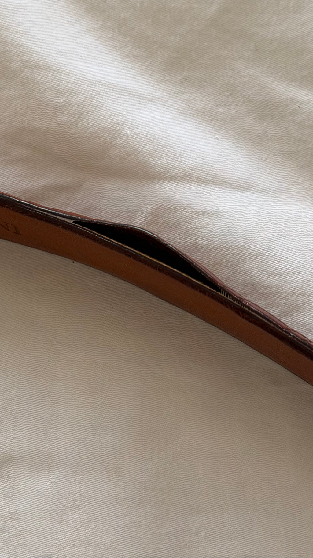 Giorgio Armani 1980s Embossed Western Leather Belt - Size 24" to 28" Waist