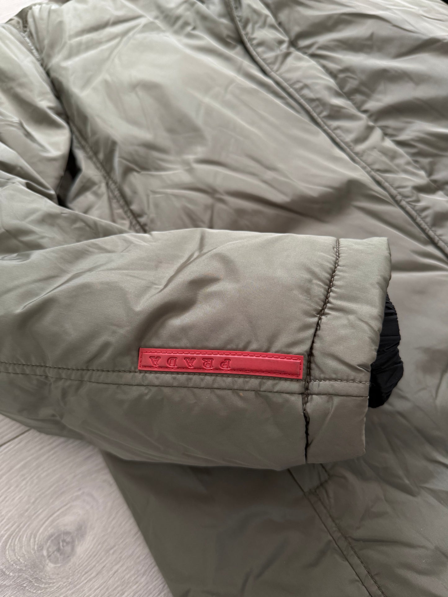 Prada Sport FW1999 Goose Down Technical Puffer Parka - Size L