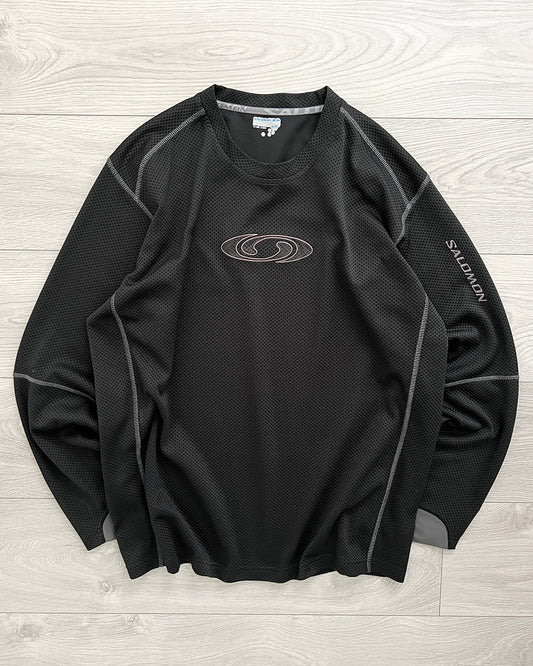 Salomon 00s Technical Textured Thermal Long Sleeve - Size XL