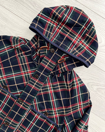 Junya Watanabe FW2010 Check Plaid Parka - Size S