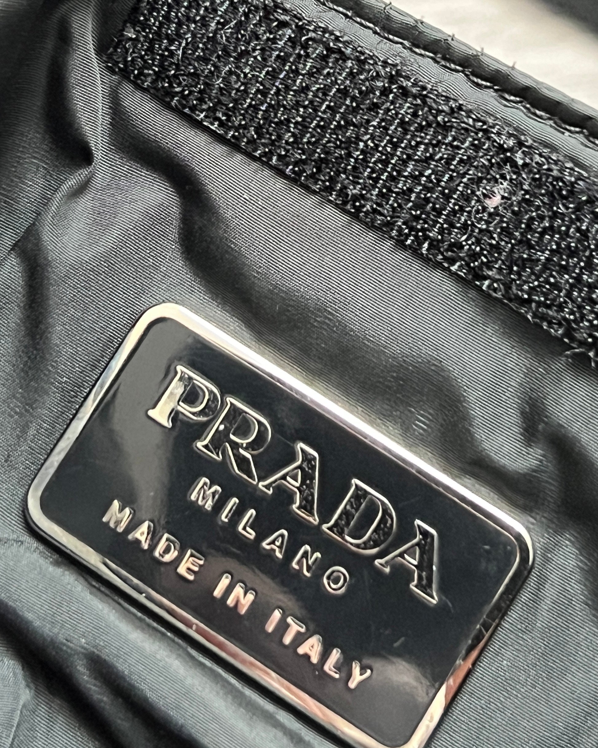 Prada Sport SS1999 Runway Nylon Technical Body Bag