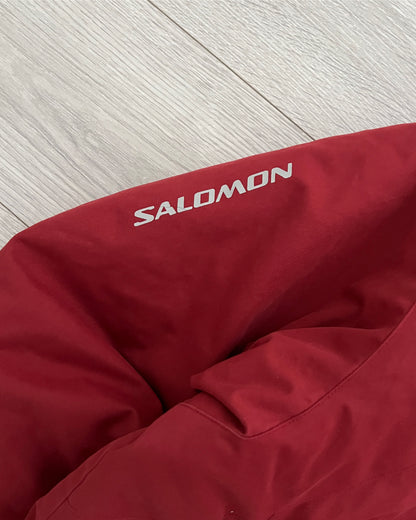 Salomon Late 1990s Asymmetrical Zip Technical Insulated Jacket - Size L