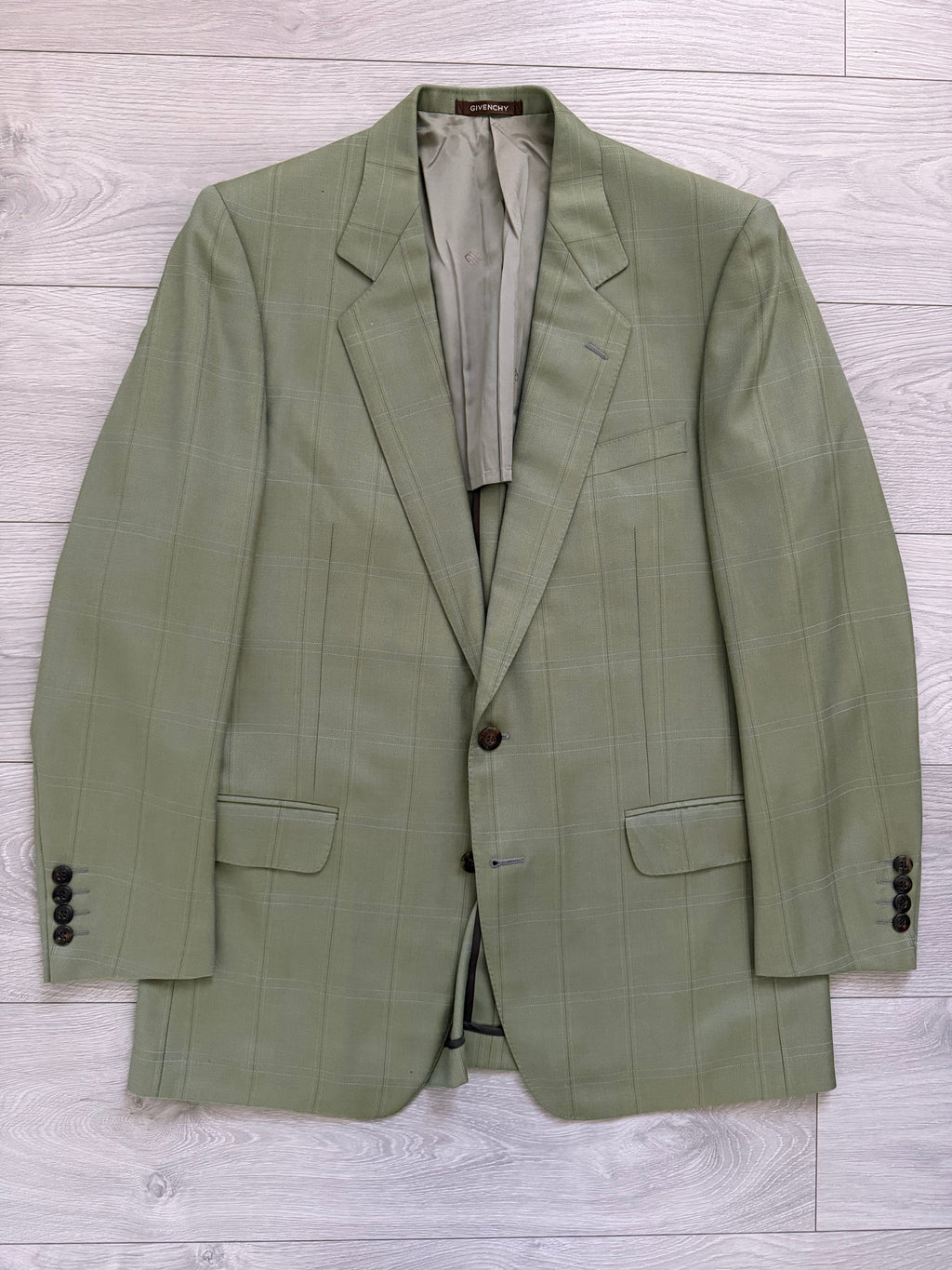 Givenchy 1990s 2B Wool Sport Jacket Blazer - Size M