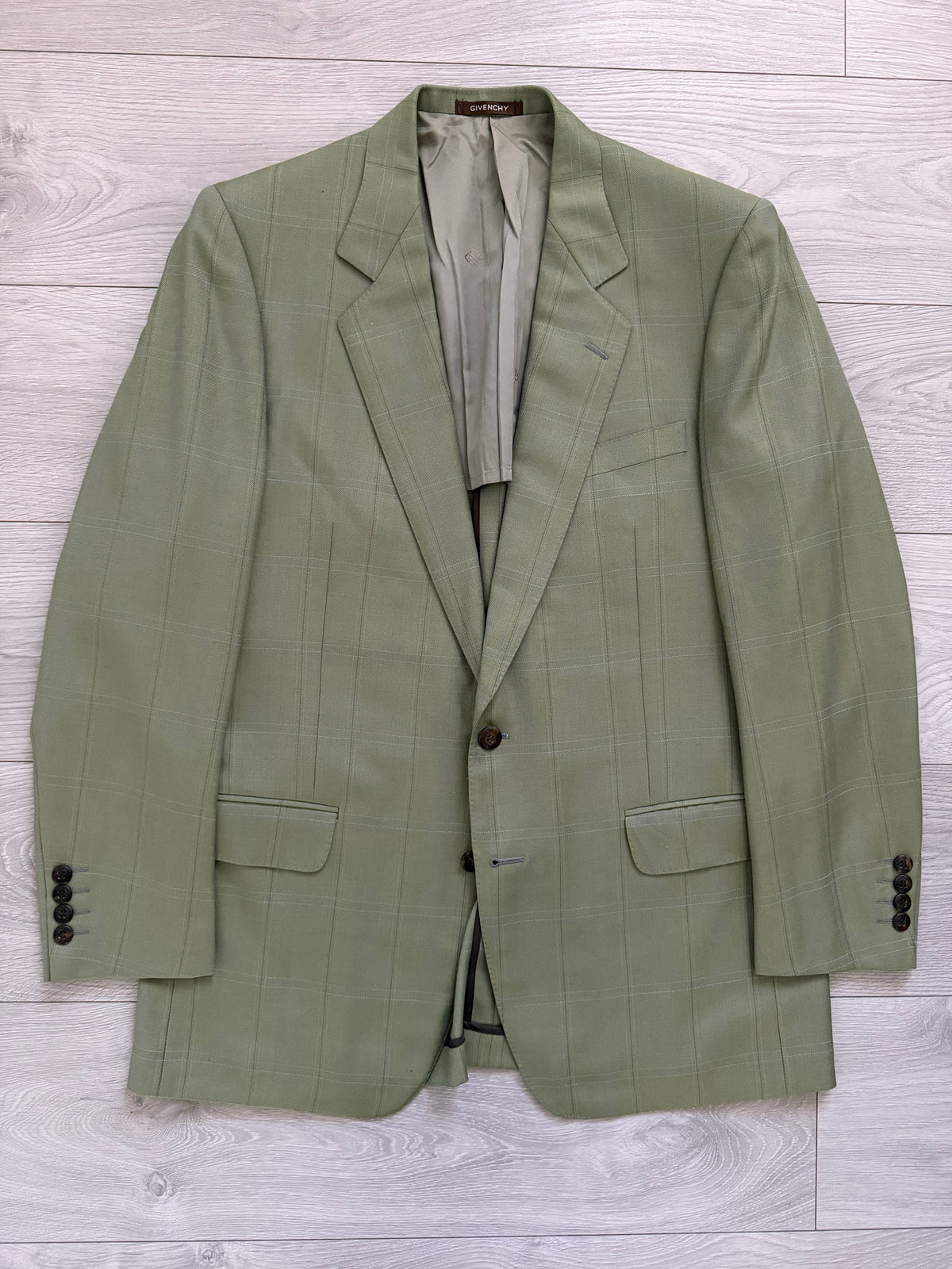 Givenchy 1990s 2B Wool Sport Jacket Blazer - Size M