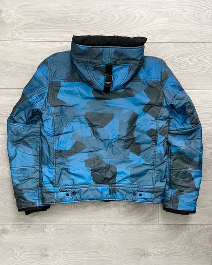 Stone Island AW2012 30th Anniversary Glass Camo Reflective Jacket - Size M