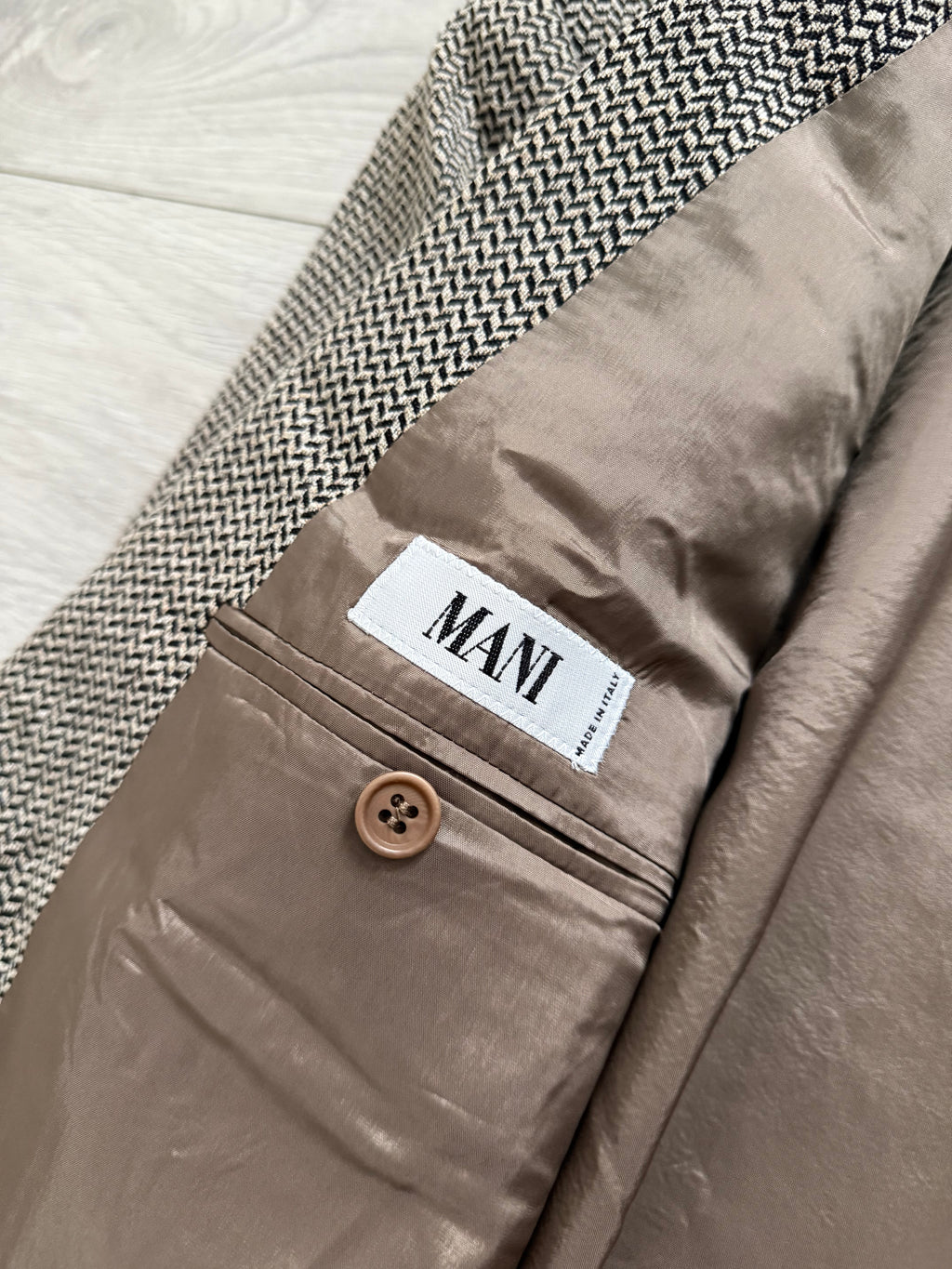Giorgio Armani Mani 2B Wool Textured Sport Jacket Blazer - Size XXL