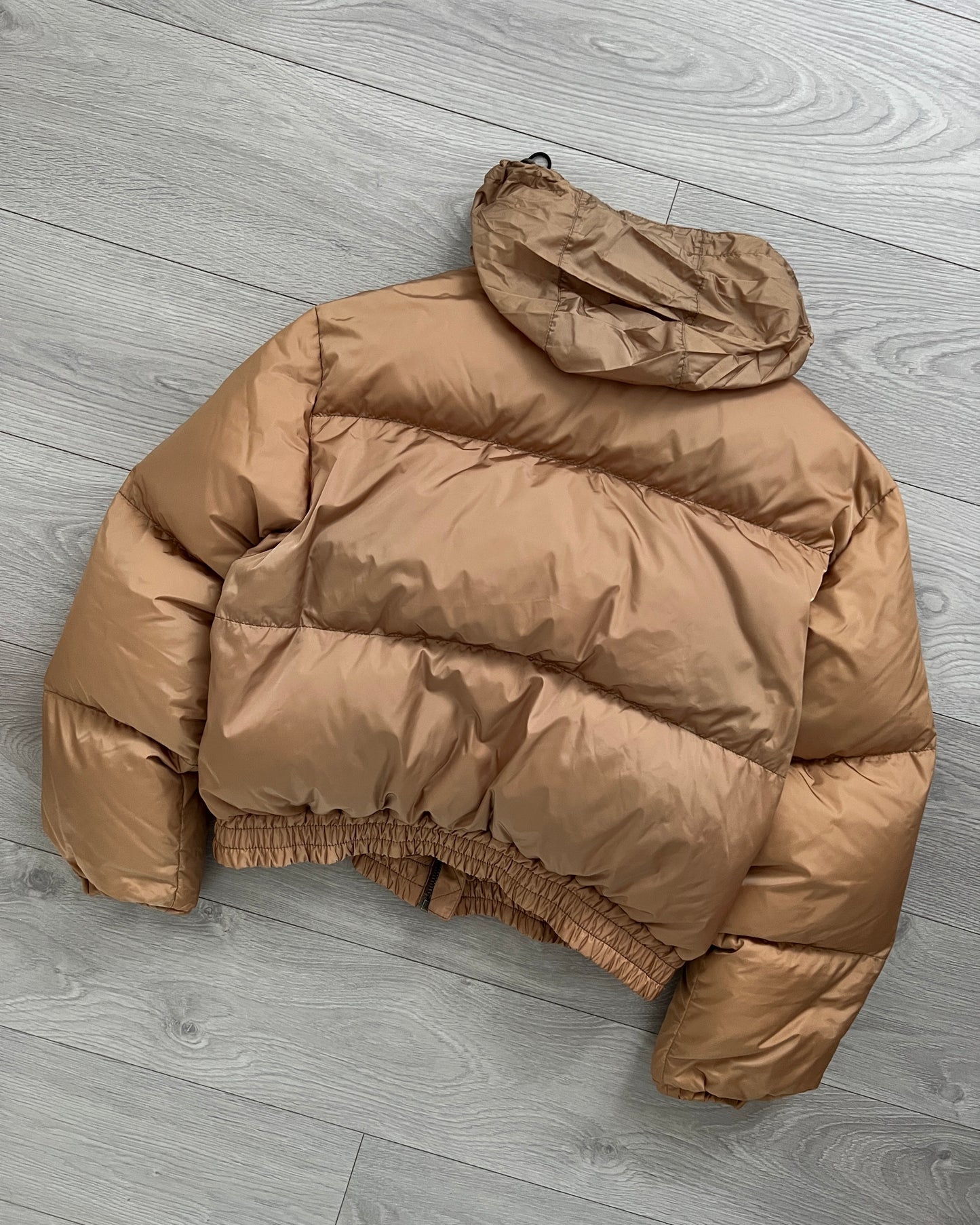 Prada Mainline 00s Goose Down Nylon Puffer Jacket - Size S