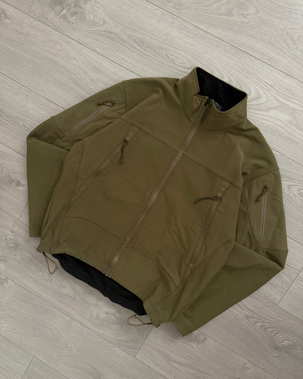 Arcteryx LEAF Gen 1 Bravo Softshell Fleece Lined Utility Jacket Crocodile Green - Size L & XL