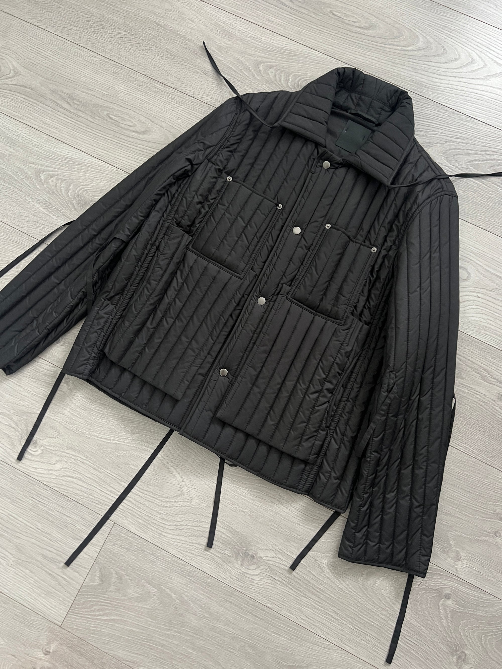 Craig Green SS2015 Quilted Padded Laced Workwear Jacket - Size L