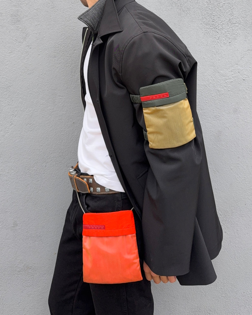 Prada Sport SS1999 Bungee Nylon Crossbody/Waist Bag