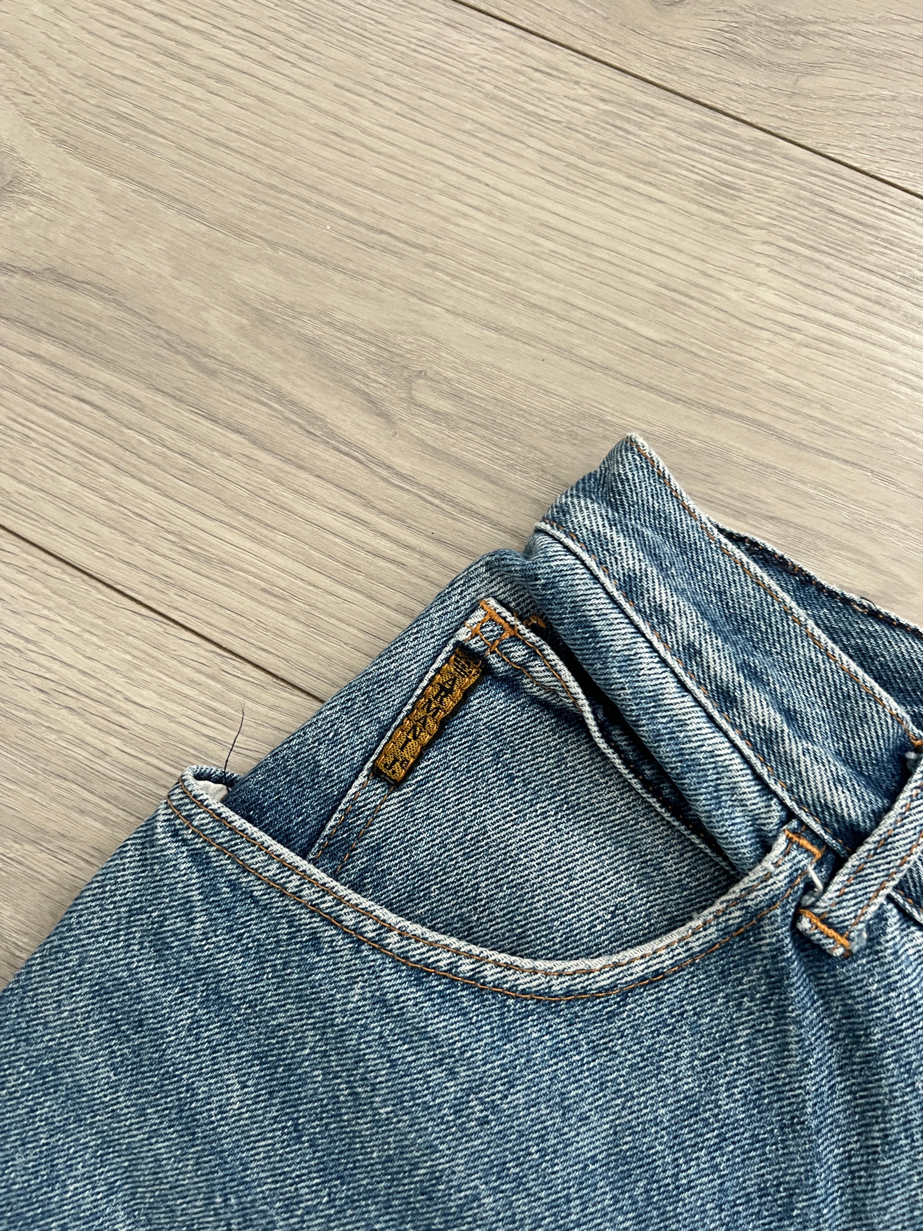 Armani Jeans 1990s Metal Logo Denim Jeans - Size 28