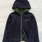 Comme Des Garcons Homme 2012 Reversible Heavyweight Logo Hooded Jacket - Size S