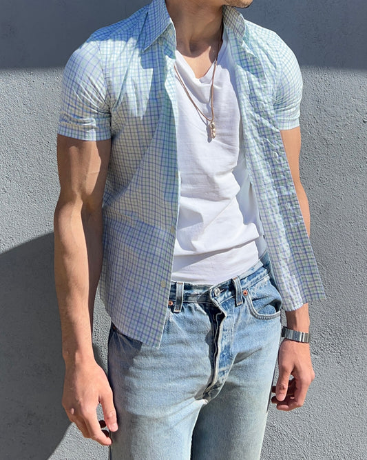 Prada SS2015 Check Shirt - Size S