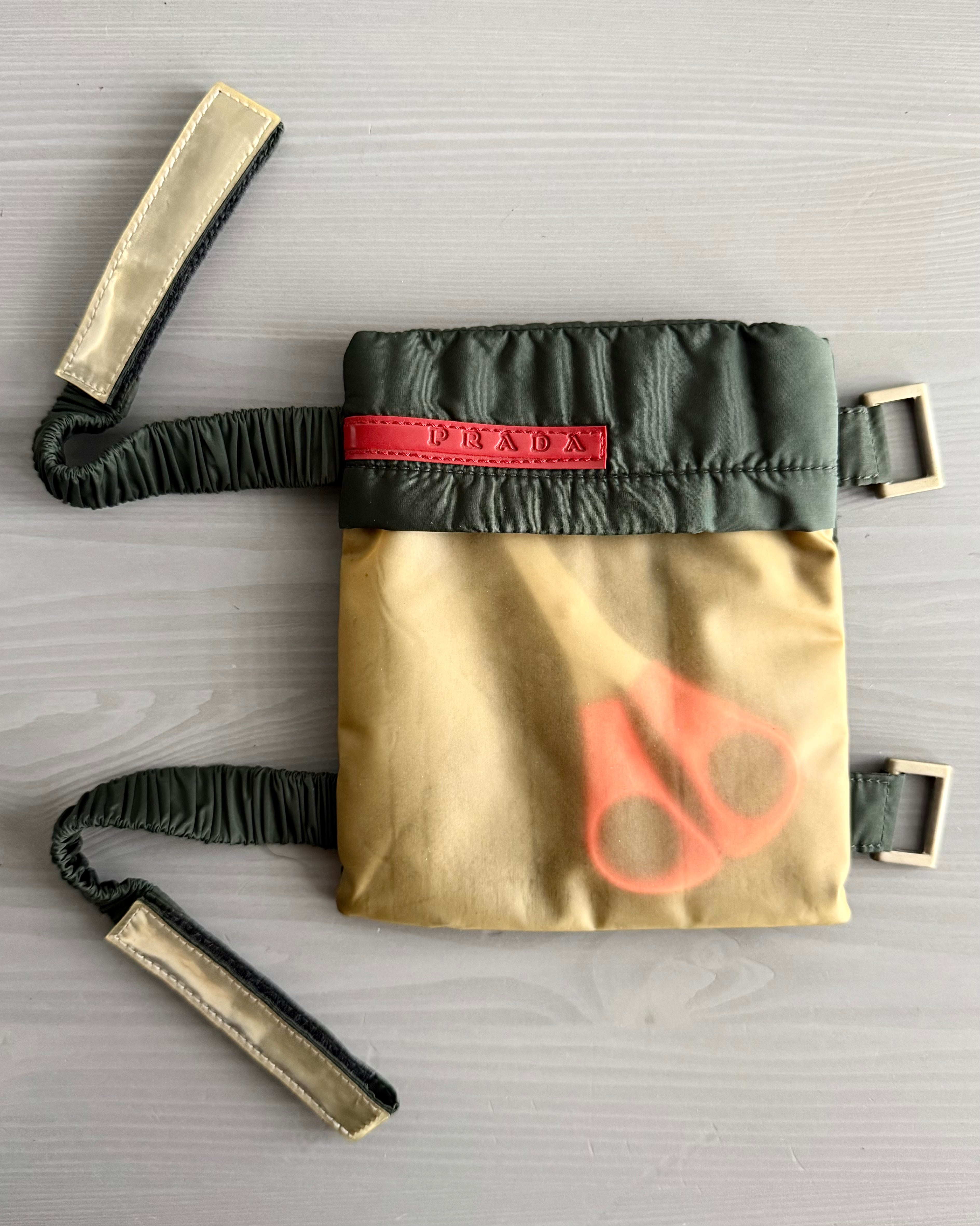 バッグ 1999 prada sport canvas waist bag Prada SS1999 Canvas Waist Bag Green – Knud Peters